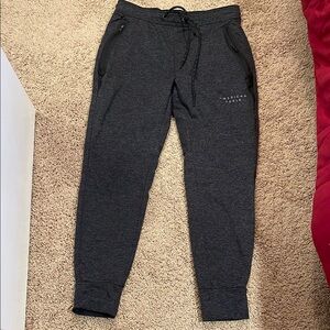 American Eagle Outfitters Men's Dark Gray Jogger Pants